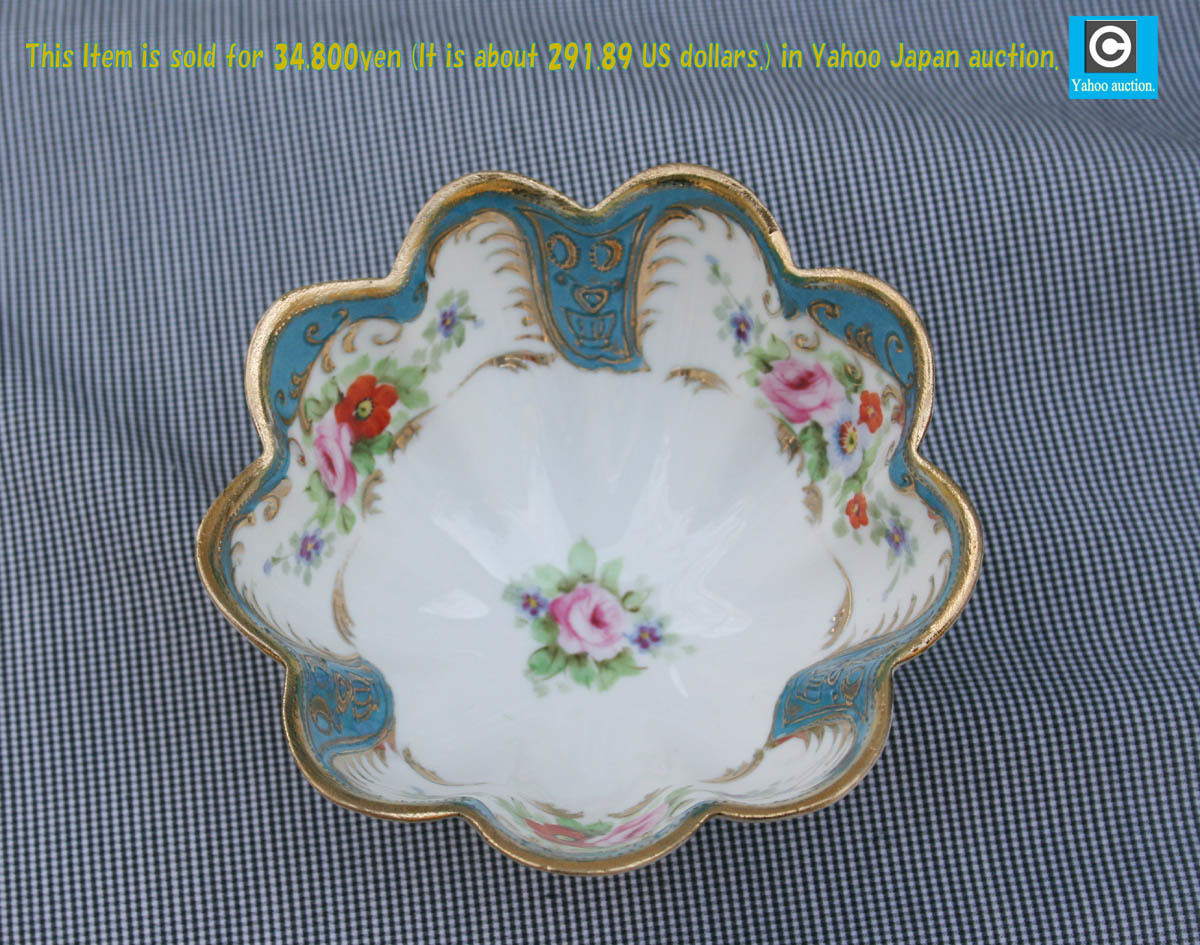 ☆超希少品オールドノリタケ☆ボール鉢 オールド ノリタケ 猫足 金彩