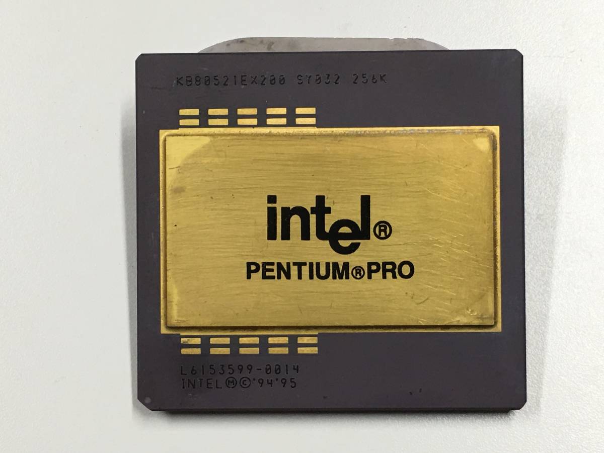 Yahoo!オークション -「pentium pro」(CPU) (パーツ)の落札相場・落札価格