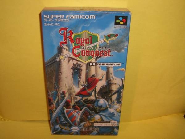 Yahoo!オークション -「ロイヤルコンクエスト」(スーパーファミコン