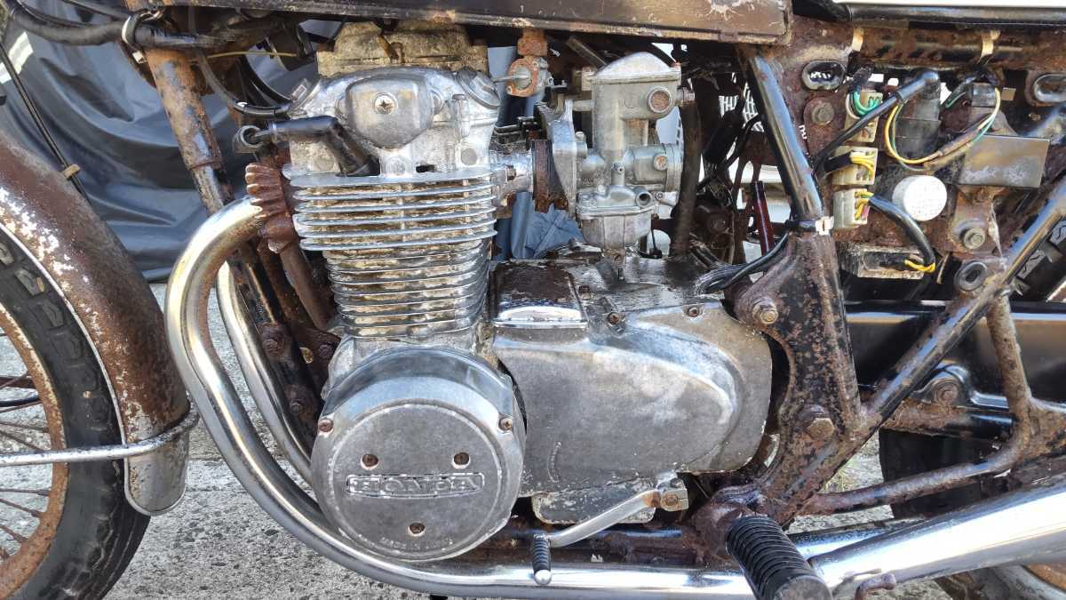 ホンダ ドリーム CB550FOUR フォア 書無し 部品取り CB550F CB400F