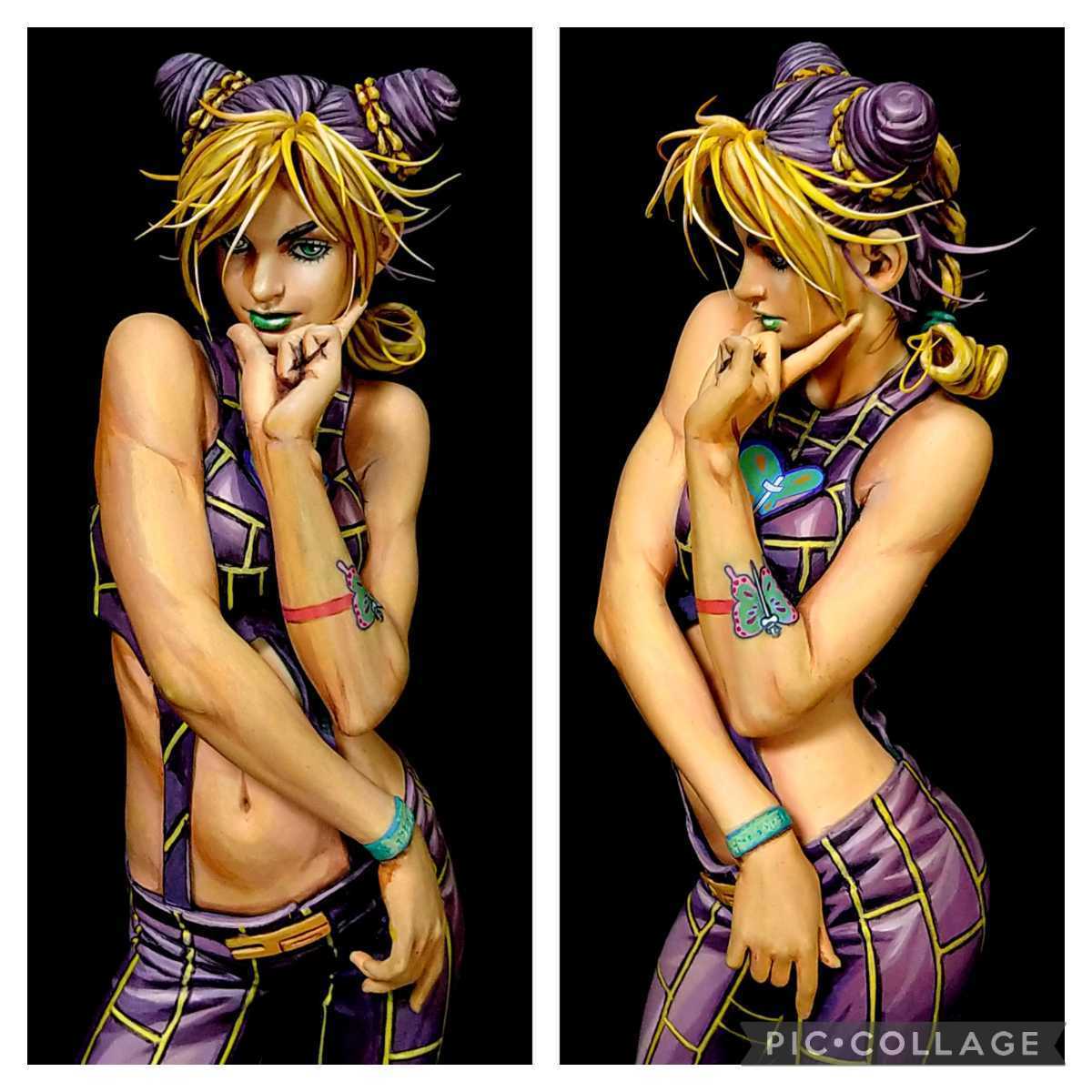 二次元 リペイント 空条徐倫 頭髪追加 イラストタッチ 塗装済 完成品