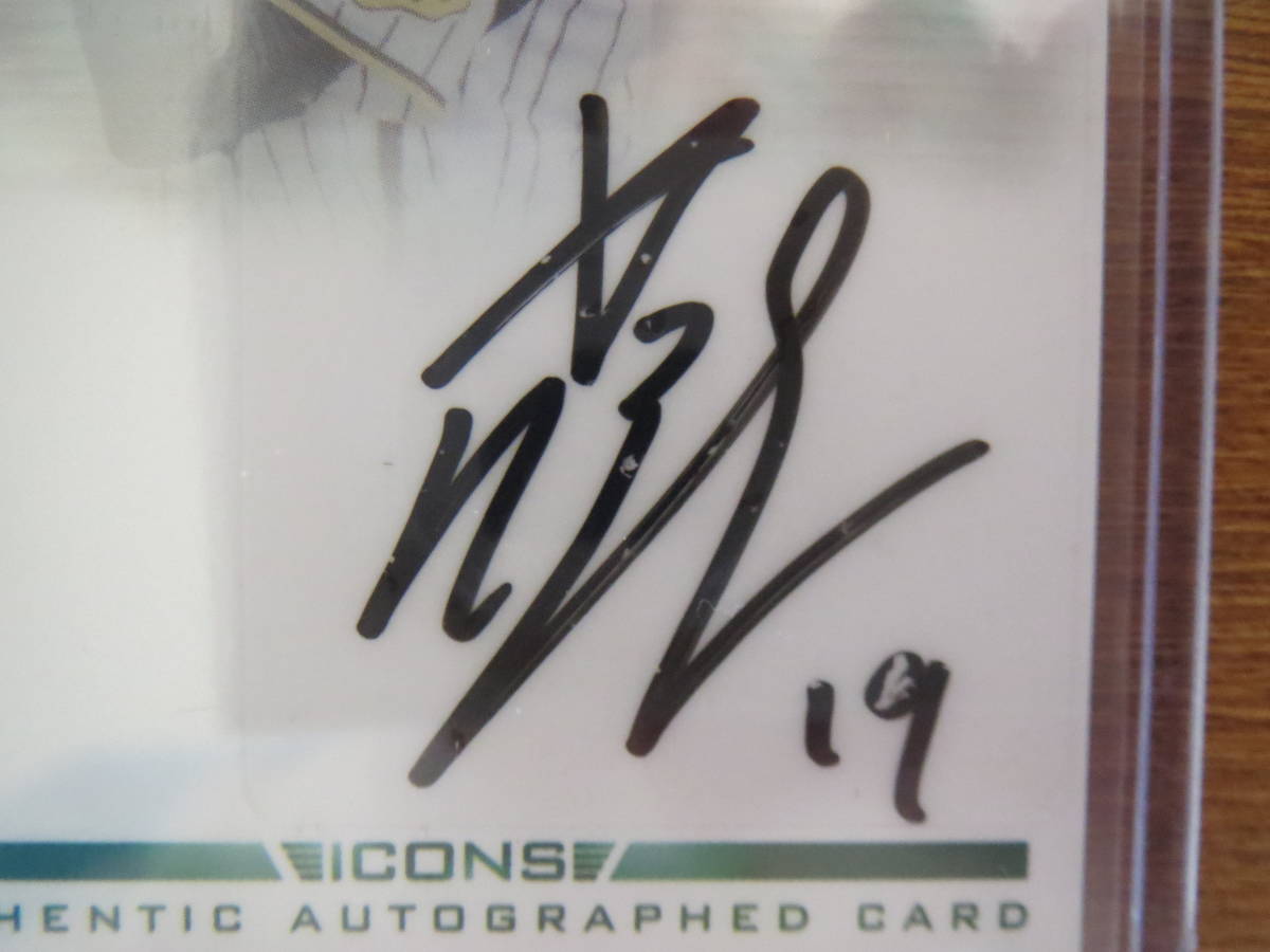 2013 BBM ICONS 阪神タイガース 藤浪晋太郎 ルーキー 直筆サインカード