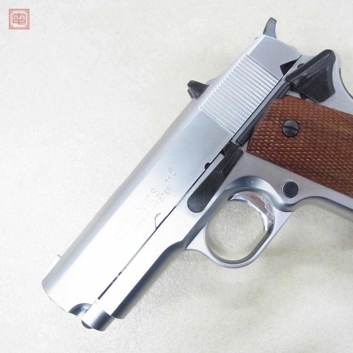 MGC DETONICS45 モデルガン シルバー MGC】 デトニクス.45 コンバット