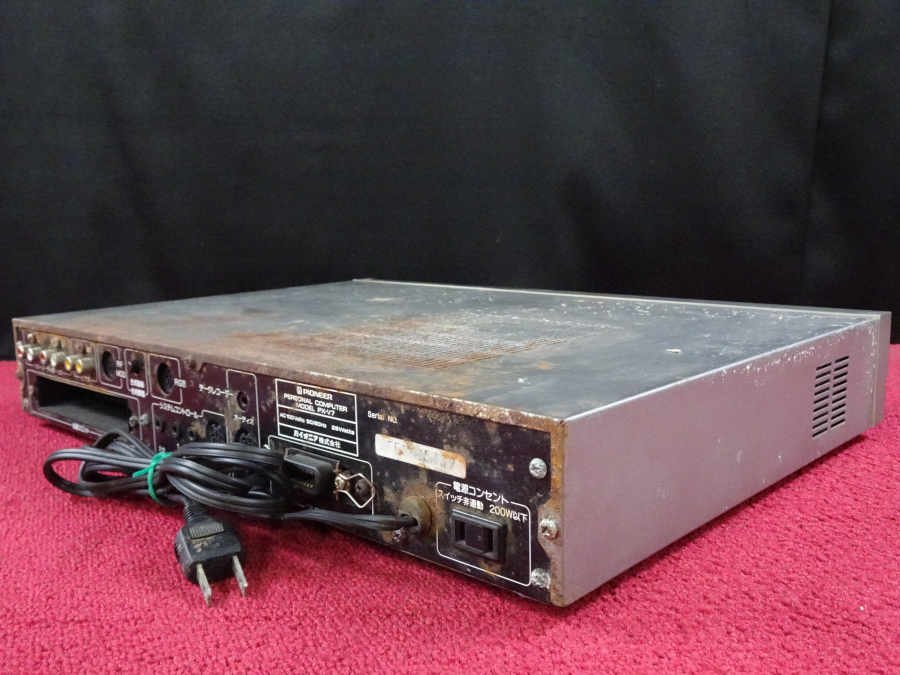 PIONEER PX-V7 MSX 本体 キーボード付き＊ジャンク品【GH】(MSX)｜売買
