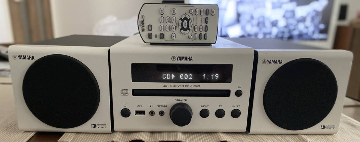 ヤマハ CRX-040 CDコンボ リモコン付き YAMAHA CRX-040 CDコンポ