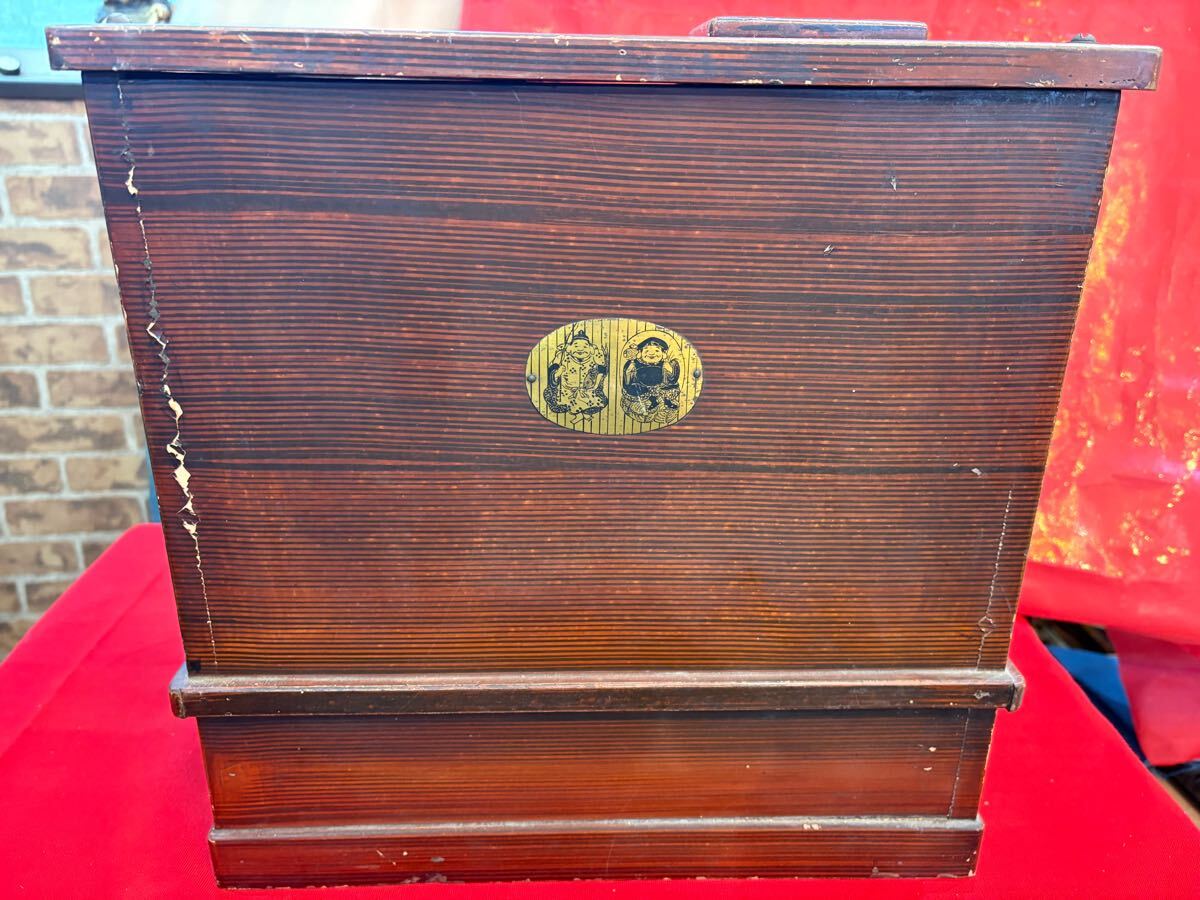 昭和初期 日本金銭整理器 アンティーク 昭和レトロ レジスター 木製