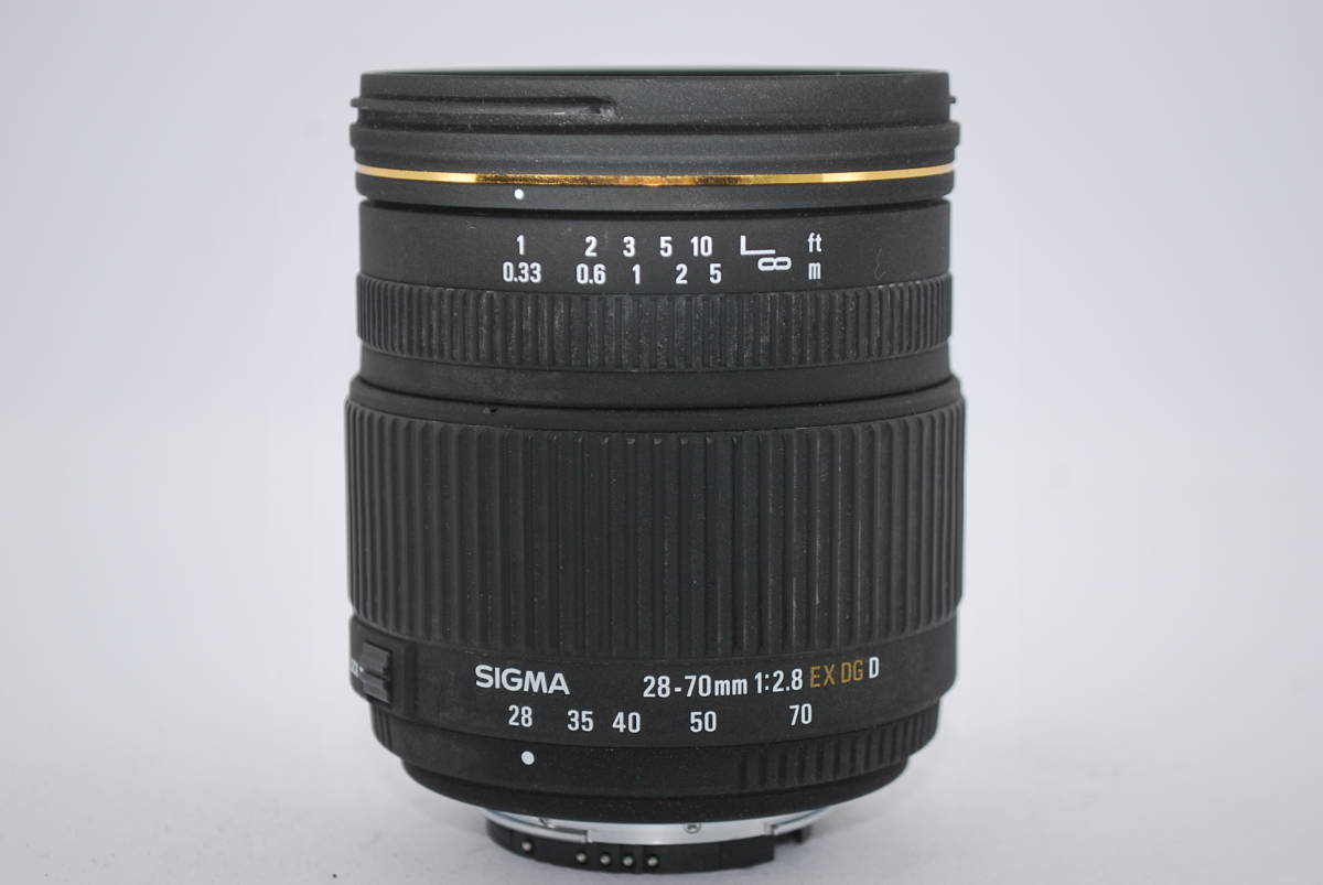SIGMA 28-70mm F2.8 ASPHERICAL NikonFマウント Used Sigma 28-70mm f2