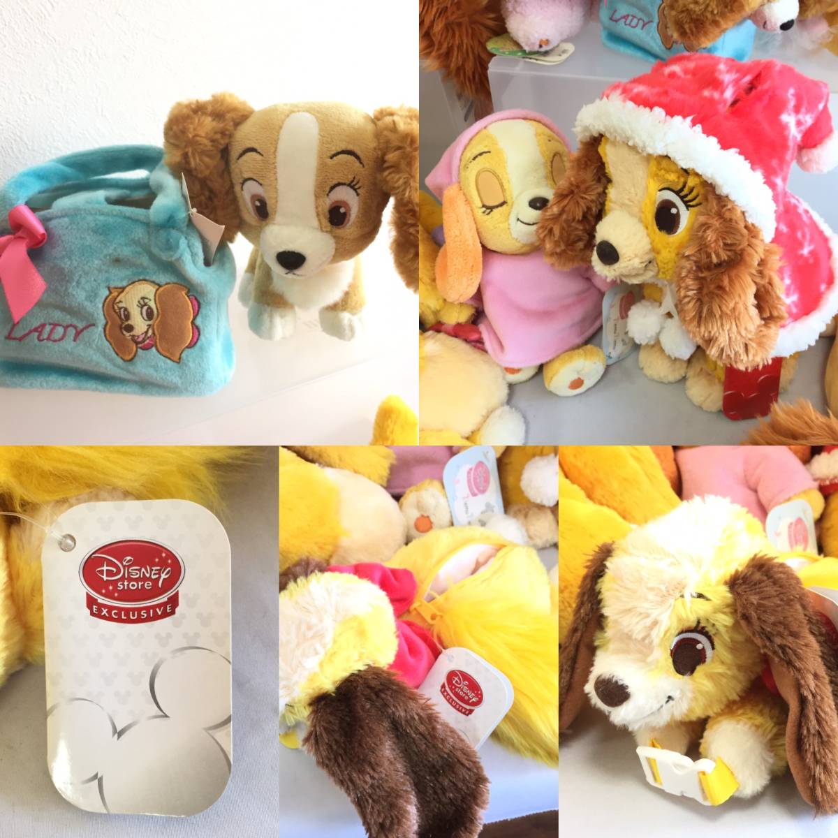 ディズニー レディ ぬいぐるみなど11個セット わんわん物語 Disney