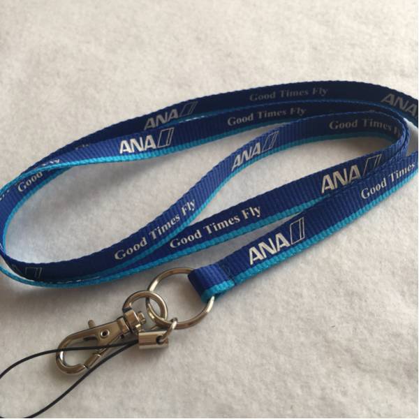 非売品☆ANA 社員用 ネックストラップ Good Times Fly 未使用美品