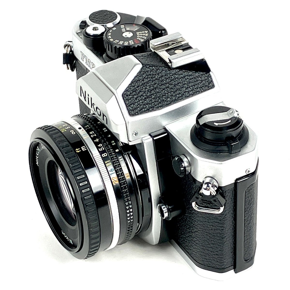 ニコン Nikon NEW FM2 シルバー + Ai-S NIKKOR 50mm F1.8 パンケーキ