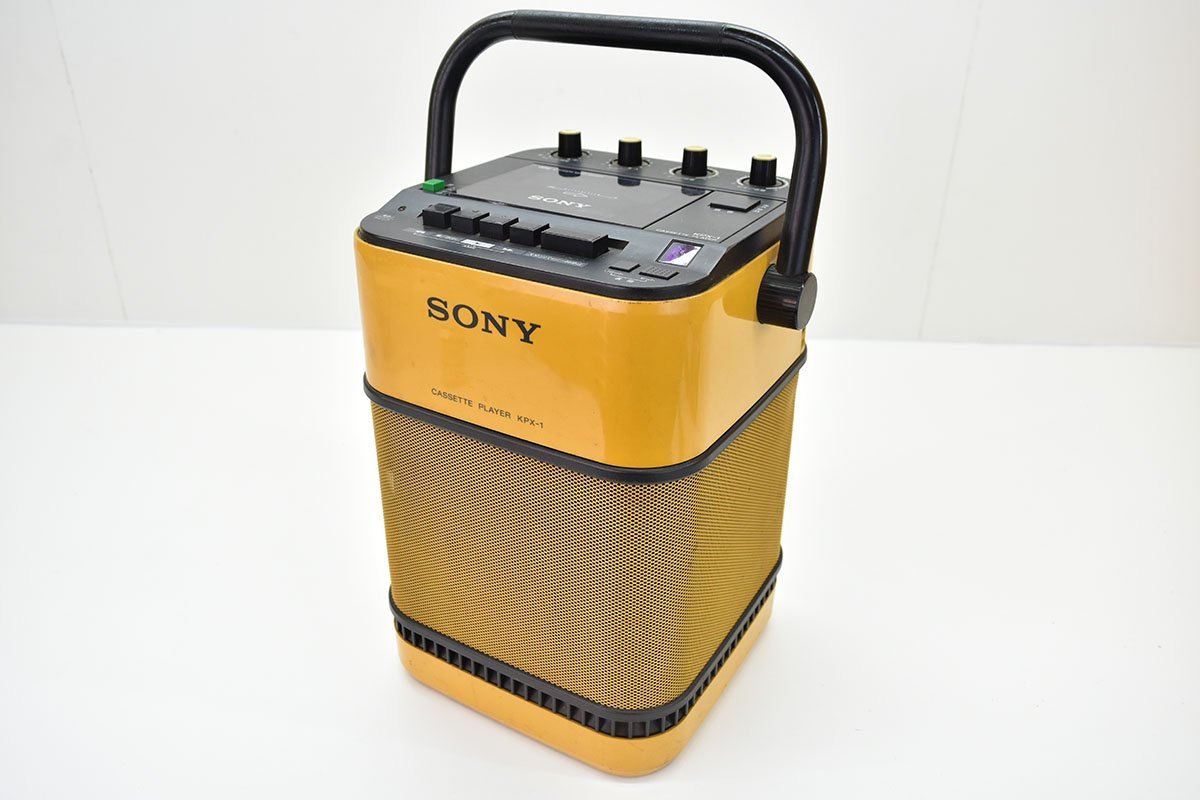 SONY ソニー カセットプレーヤー KPX-1 CASSETTE PLAYER カラオケなど