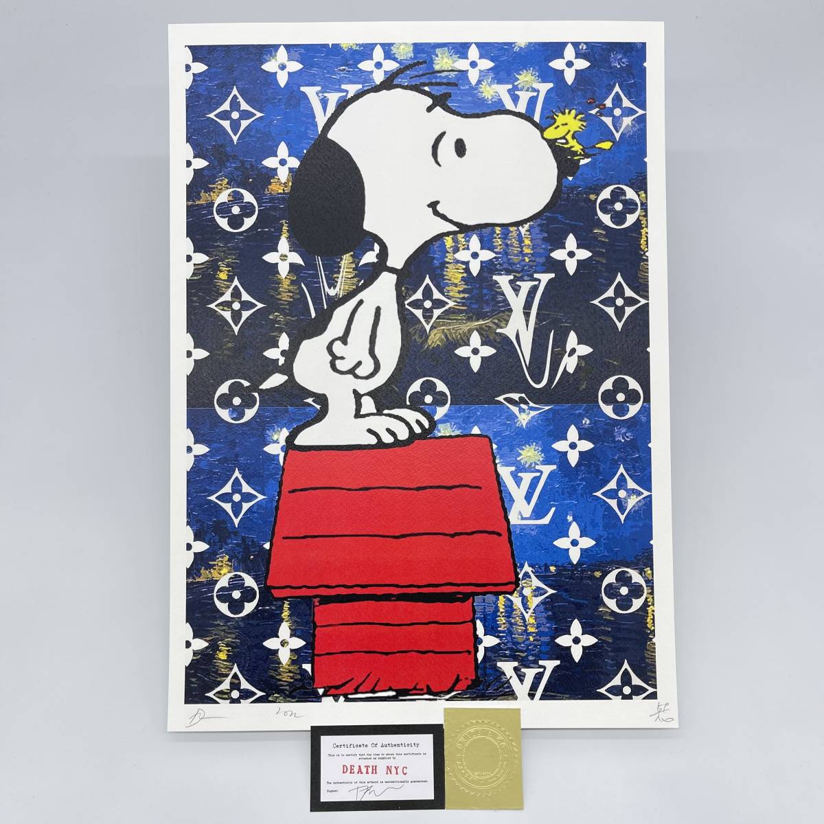 DEATH NYC世界限定100枚 Louis Vuitton ダビンチ DEATH NYC世界限定100