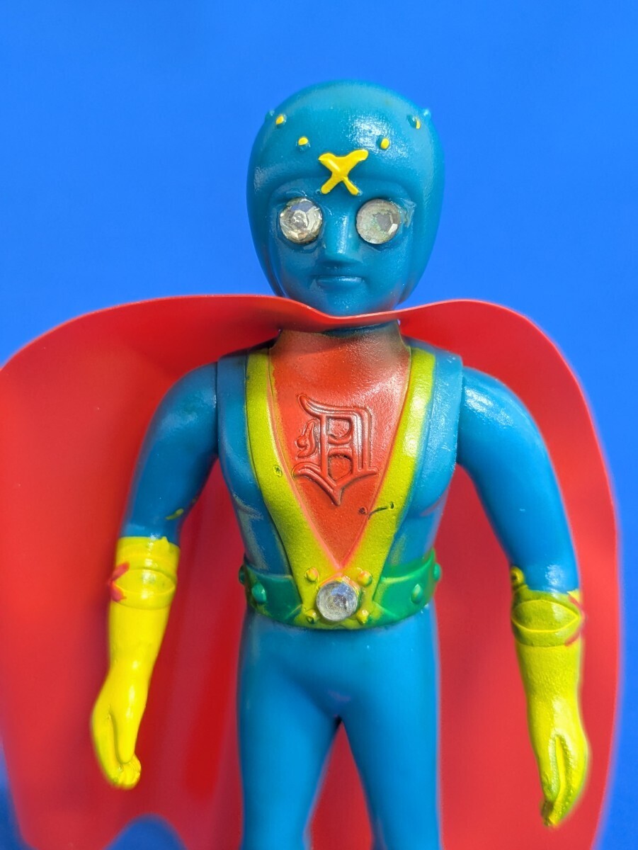 ☆ポピー ダイヤモンドアイ ソフビ 当時物 ヘッダー付 ☆昭和レトロ