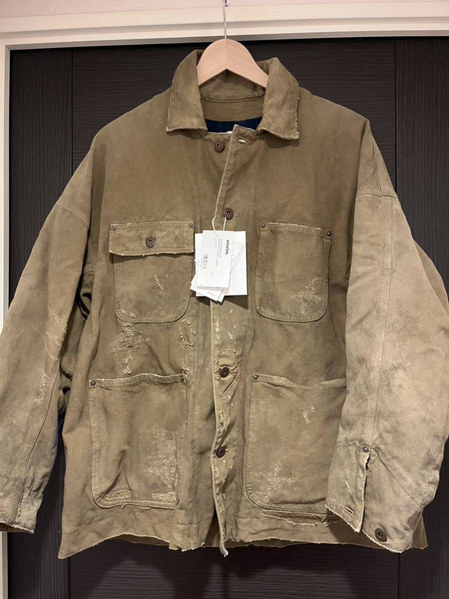 Yahoo!オークション - visvim MACRAY COVERALL CRASH 【Size1】LINER j