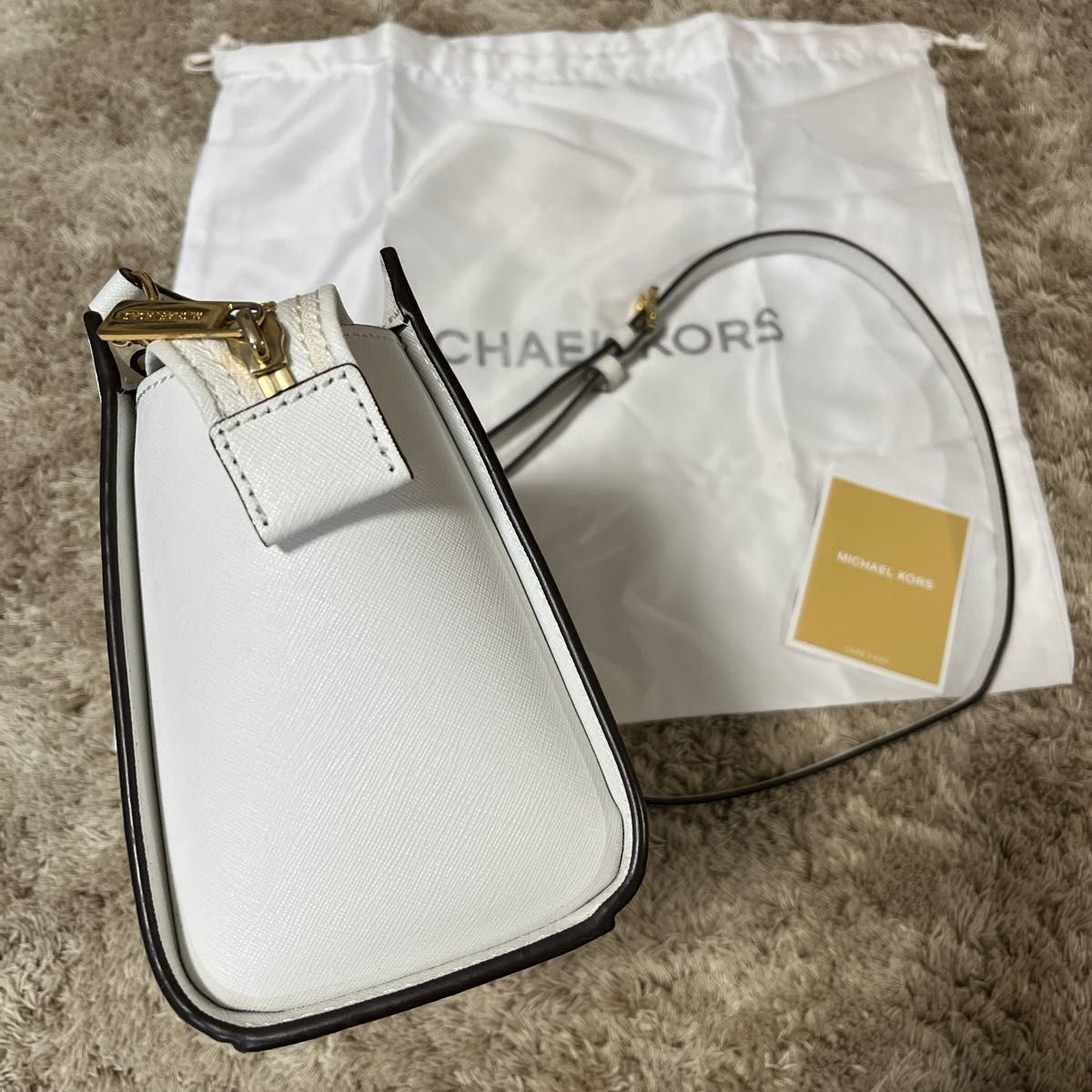 売り尽くし】マイケルコース MICHAEL KORS ショルダーバッグ 白｜Yahoo