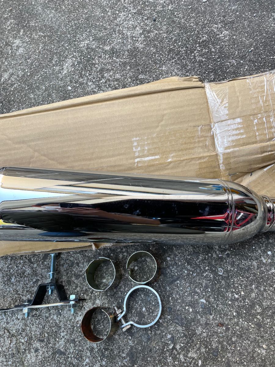 ST250 汎用キャプトンマフラー｜Yahoo!フリマ（旧PayPayフリマ）