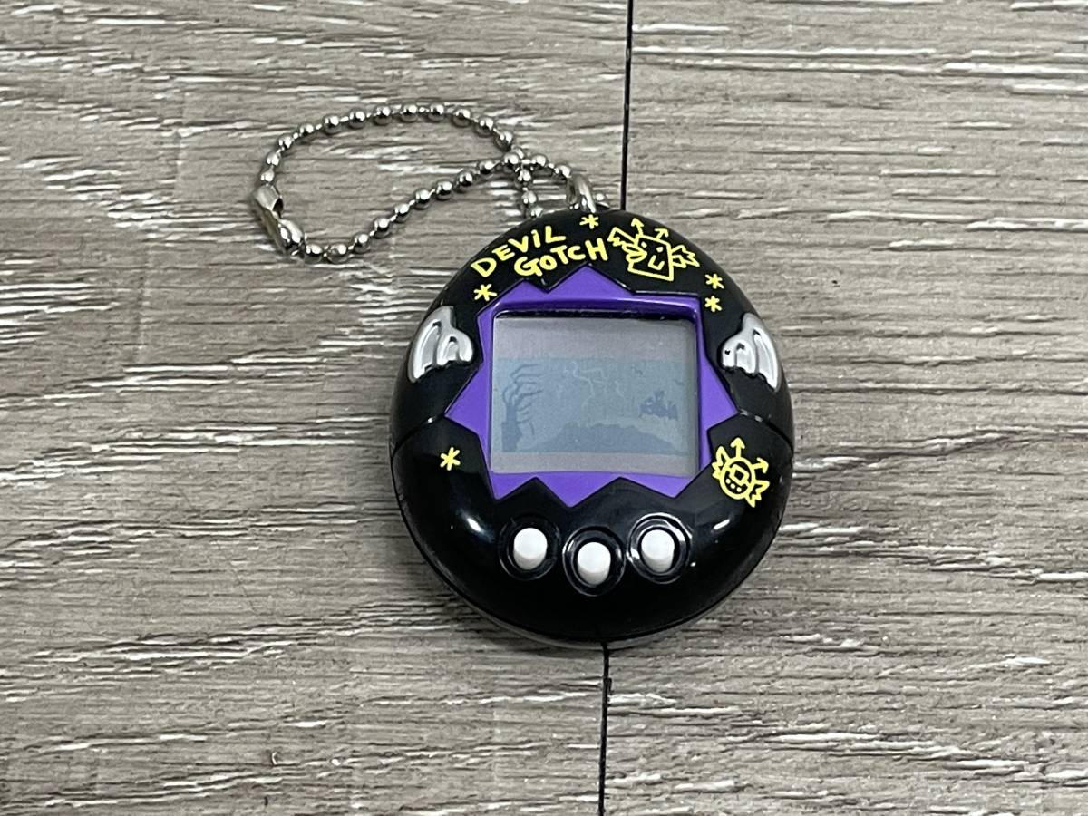 Yahoo!オークション - たまごっち デビルっちのたまごっち 黒 動作品