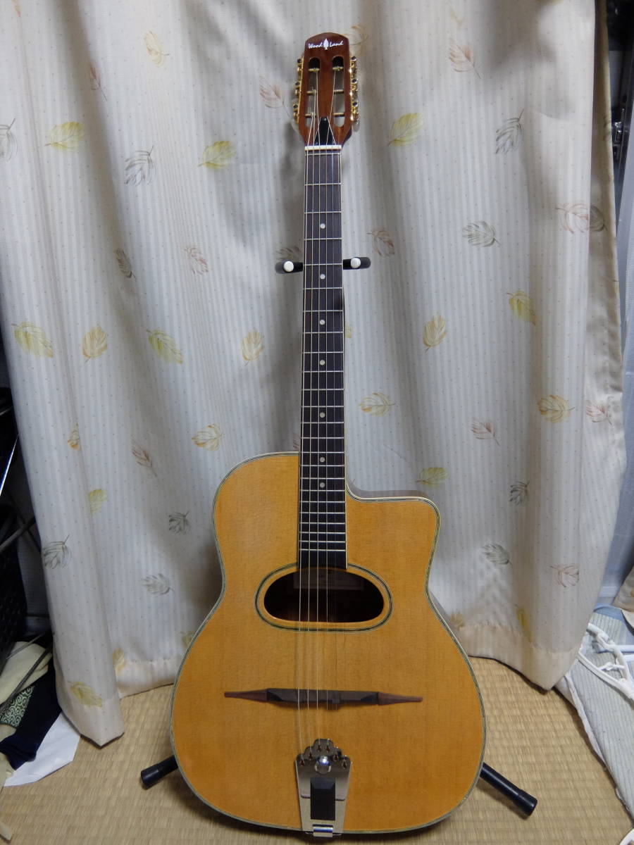 Yahoo!オークション - ジャンクギター woodland WM-650 マカフェリタ