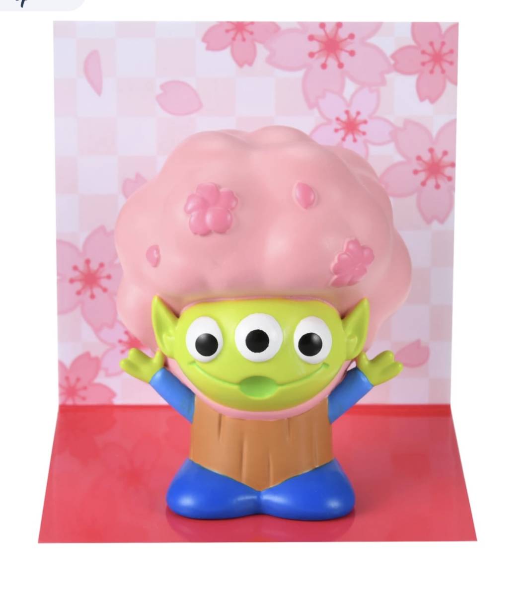 ディズニー リトル・グリーンメン エイリアン マスコット 桜