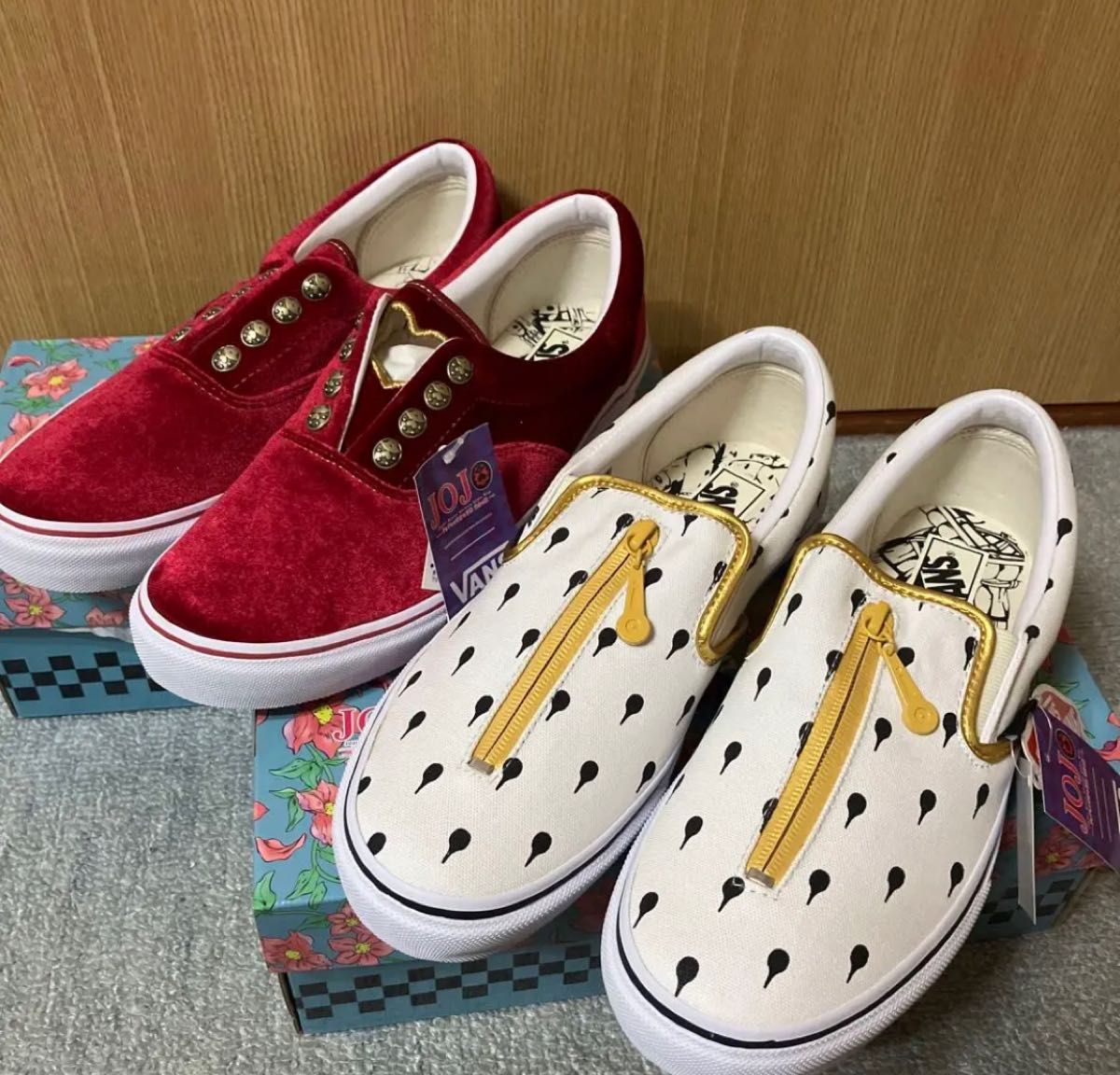 ジョジョの奇妙な冒険 黄金の風×VANSコラボスニーカーブチャラティ