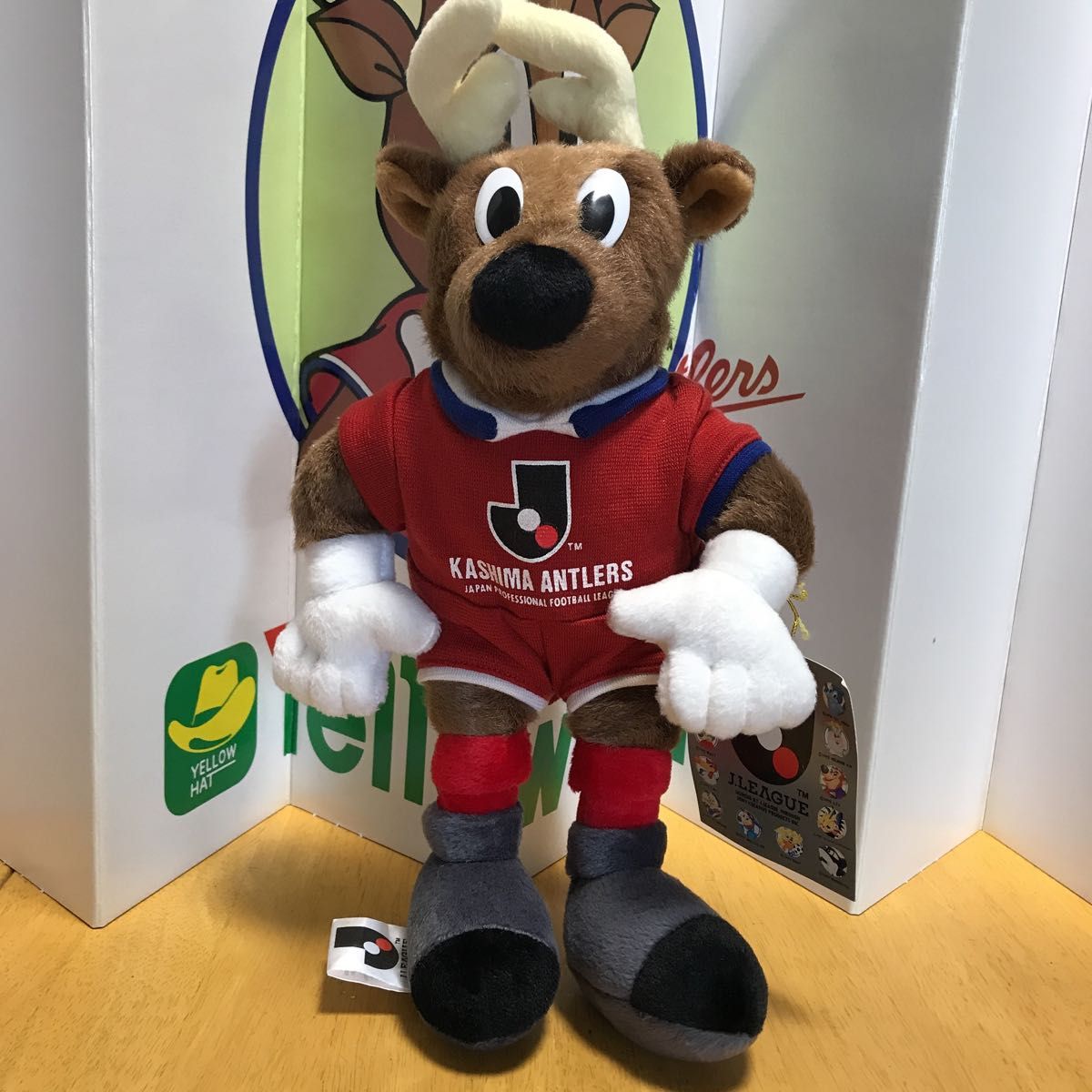 初期物 鹿島アントラーズ マスコット しかお サイズM Jリーグ