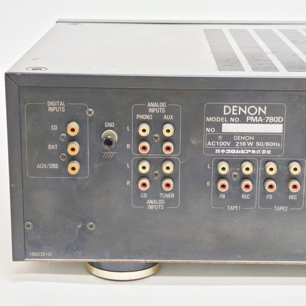 Yahoo!オークション - DENON PMA-780D プリメインアンプ INTEGRATED ST