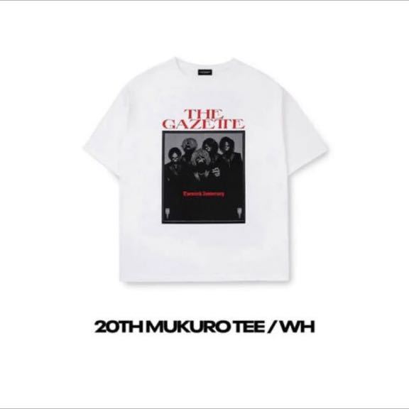 the GazettE MLサイズ Tシャツ ガゼット heresy 20th 新品 白｜Yahoo