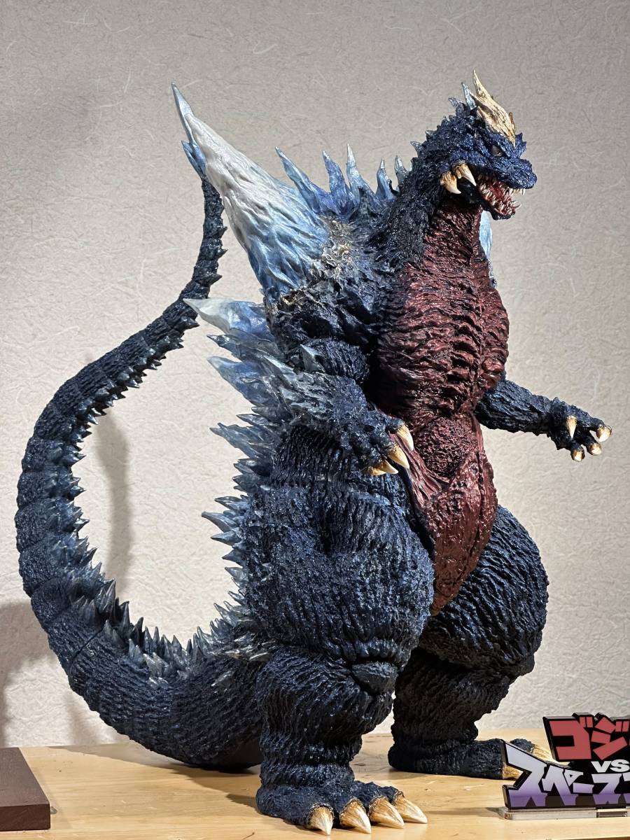 Yahoo!オークション - スペースゴジラ（T's Facto 山脇 隆 原型）塗装