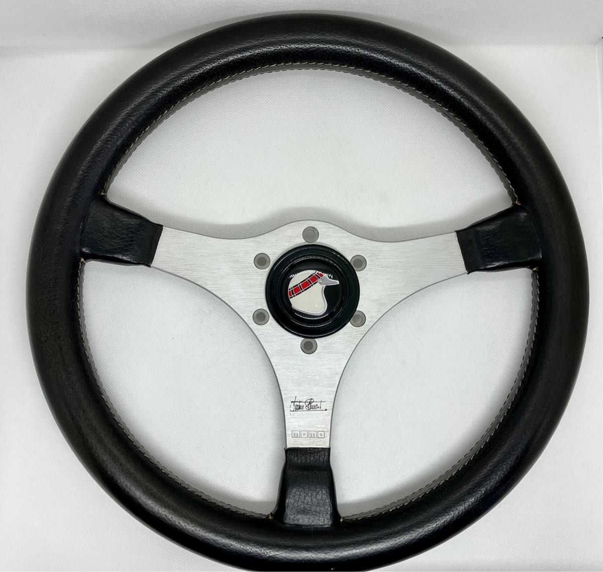 稀少当時物 MOMO モモ ステアリング F1 シグネチャーシリーズ Jackie