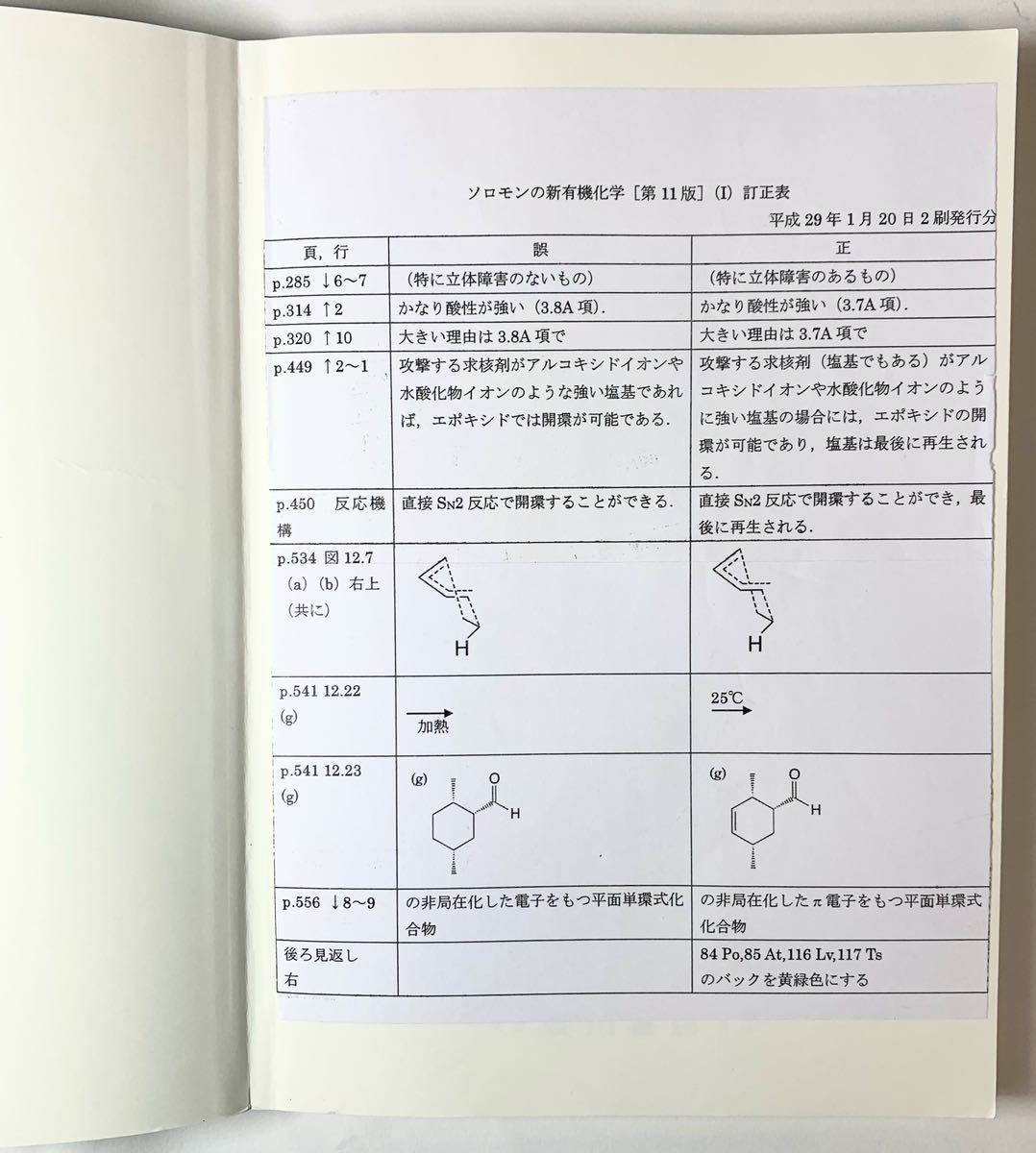 第11版 ソロモン新有機化学・スタディガイド(解答・解説書)｜Yahoo
