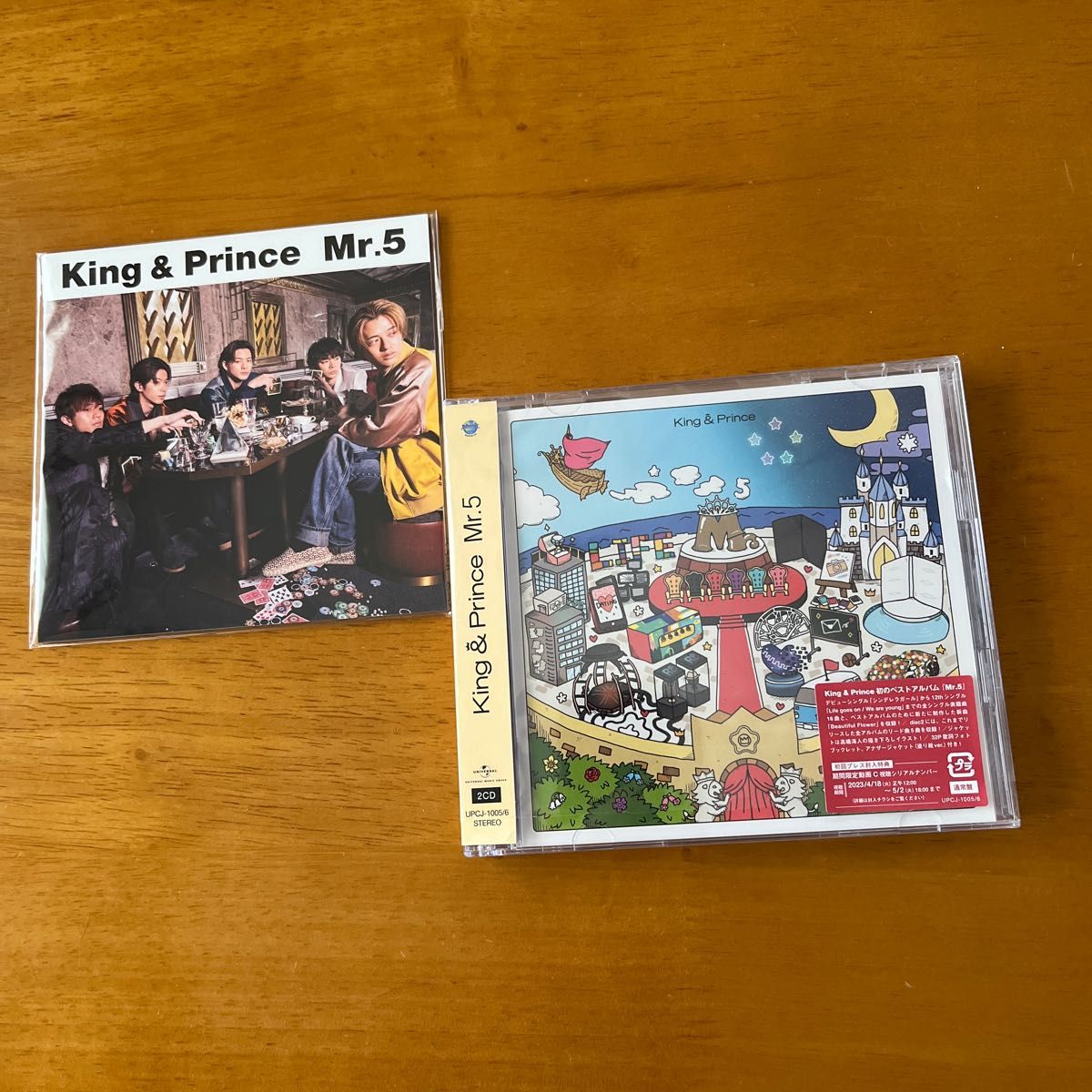 King & Prince ベストアルバム Mr 5 通常盤 アナザージャケット付き