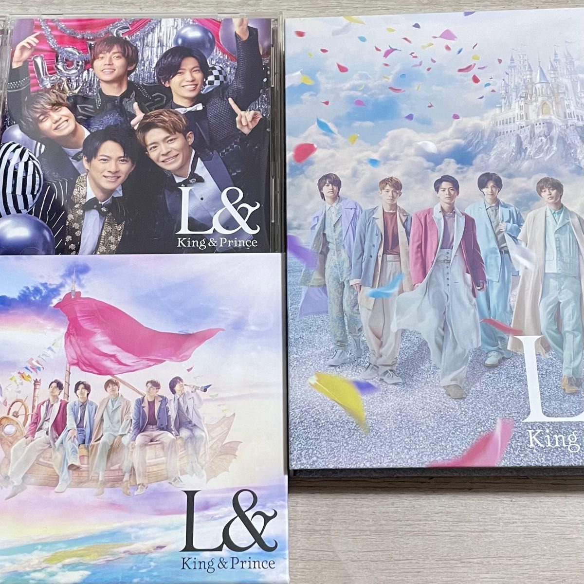 ③King & Prince キンプリ L& ランド アルバム 3形態セット 初回限定盤