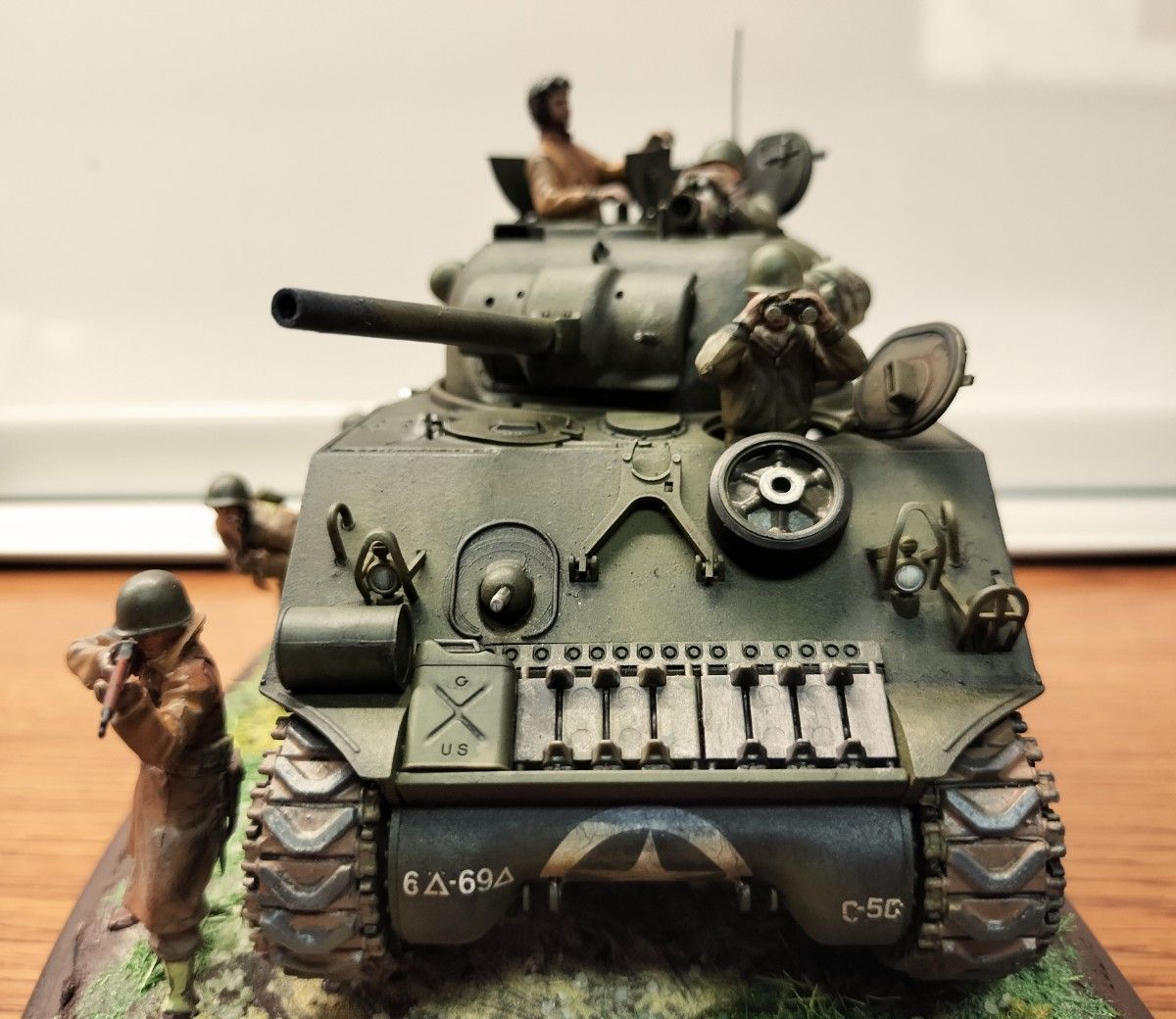 M4A3 シャーマン 75mm砲 後期型 前線突破 アメリカ軍 タミヤ 1/35