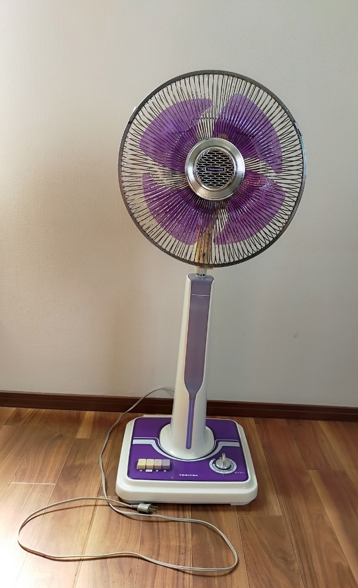 Yahoo!オークション - TOSHIBA 昭和レトロ 東芝 扇風機 F-342L