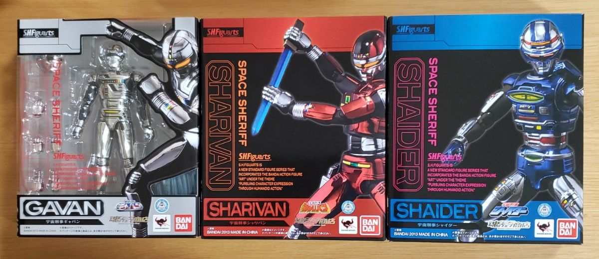 S H フィギュアーツ 宇宙刑事ギャバン シャリバン シャイダー セット