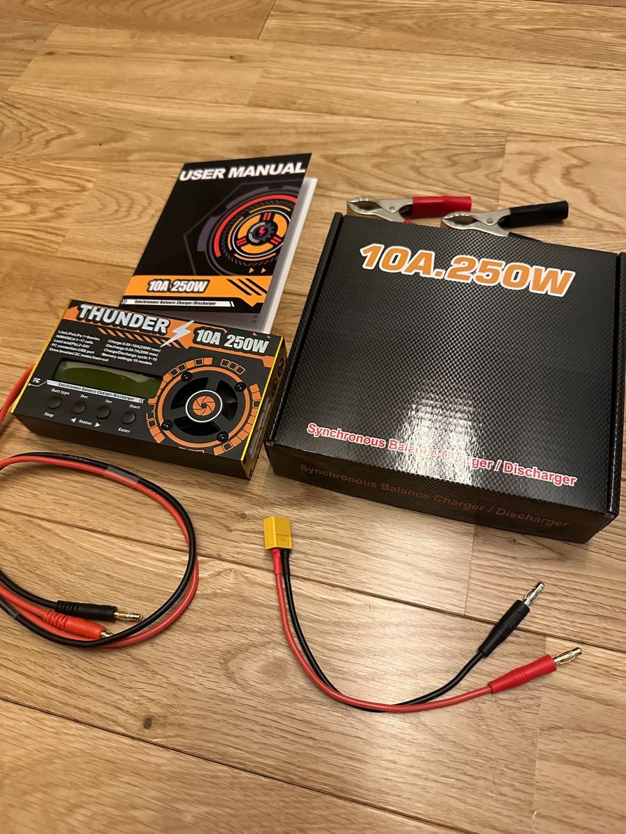 HOTA THUNDER 250W サンダー 充電器 ミニ四駆 モーター慣らし｜Yahoo