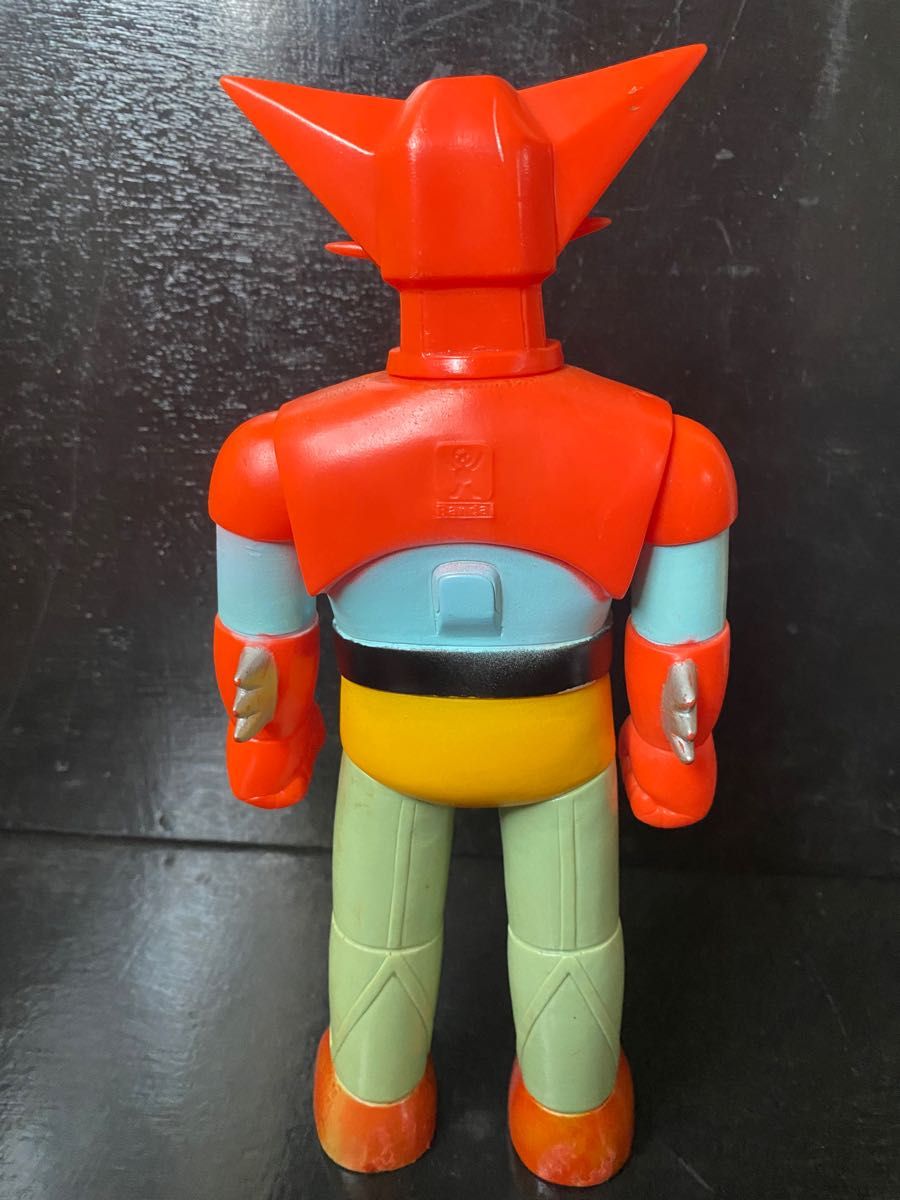 ゲッターロボ ソフビ 旧バンダイ スタンダードサイズ 当時物 昭和
