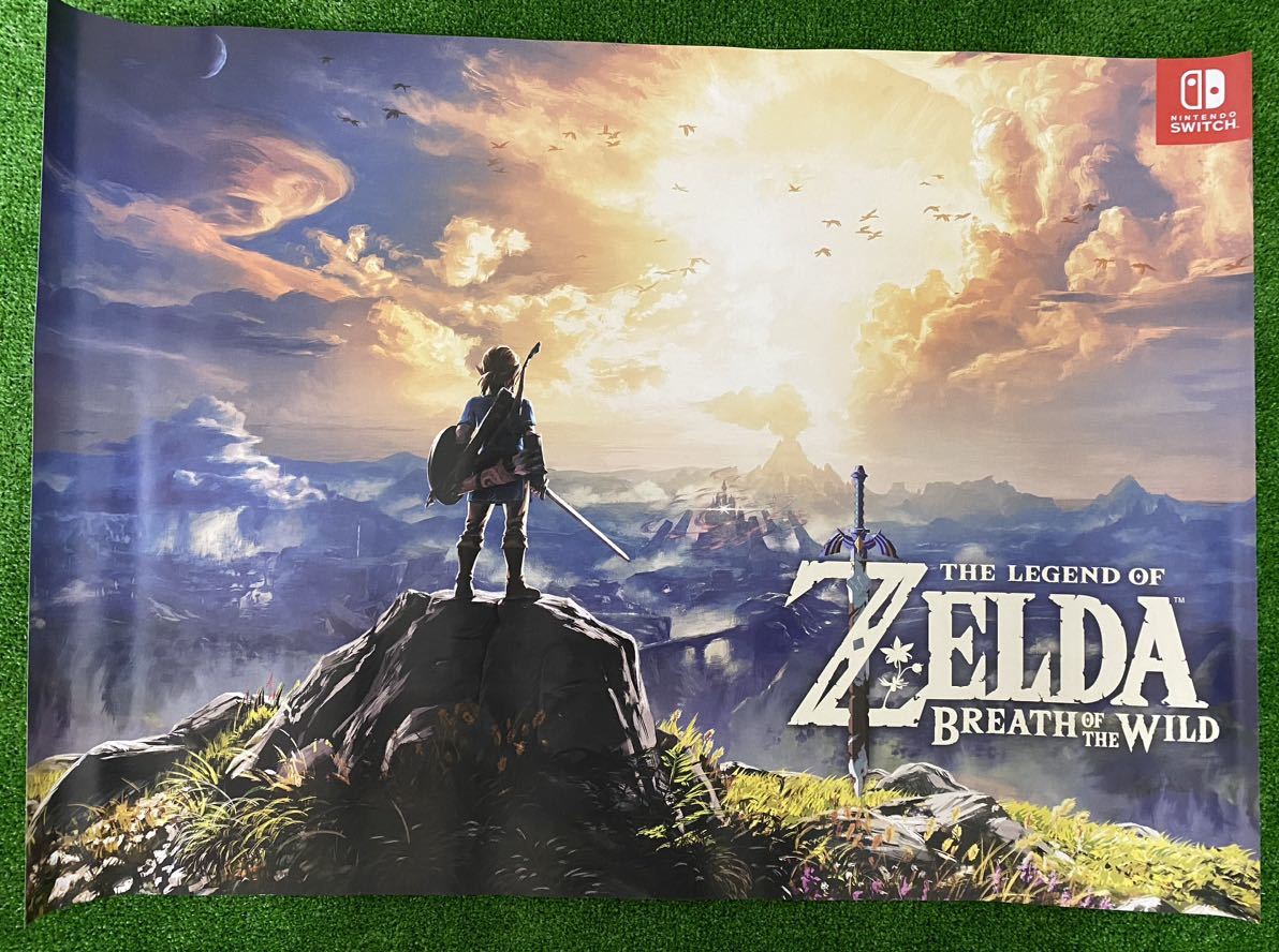 非売品】ゼルダの伝説 ブレス オブ ザ ワイルド ポスター B2サイズ