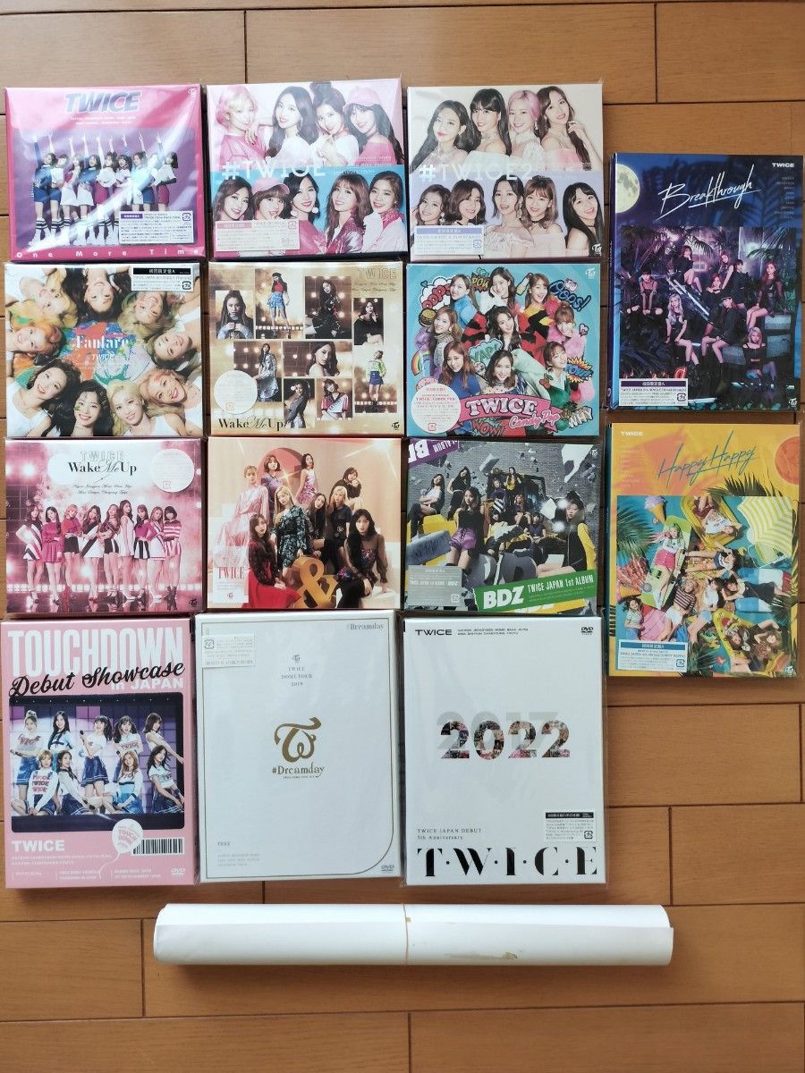 TWICE 18点セット CD DVD ポスター まとめ売り おまけ付き｜Yahoo
