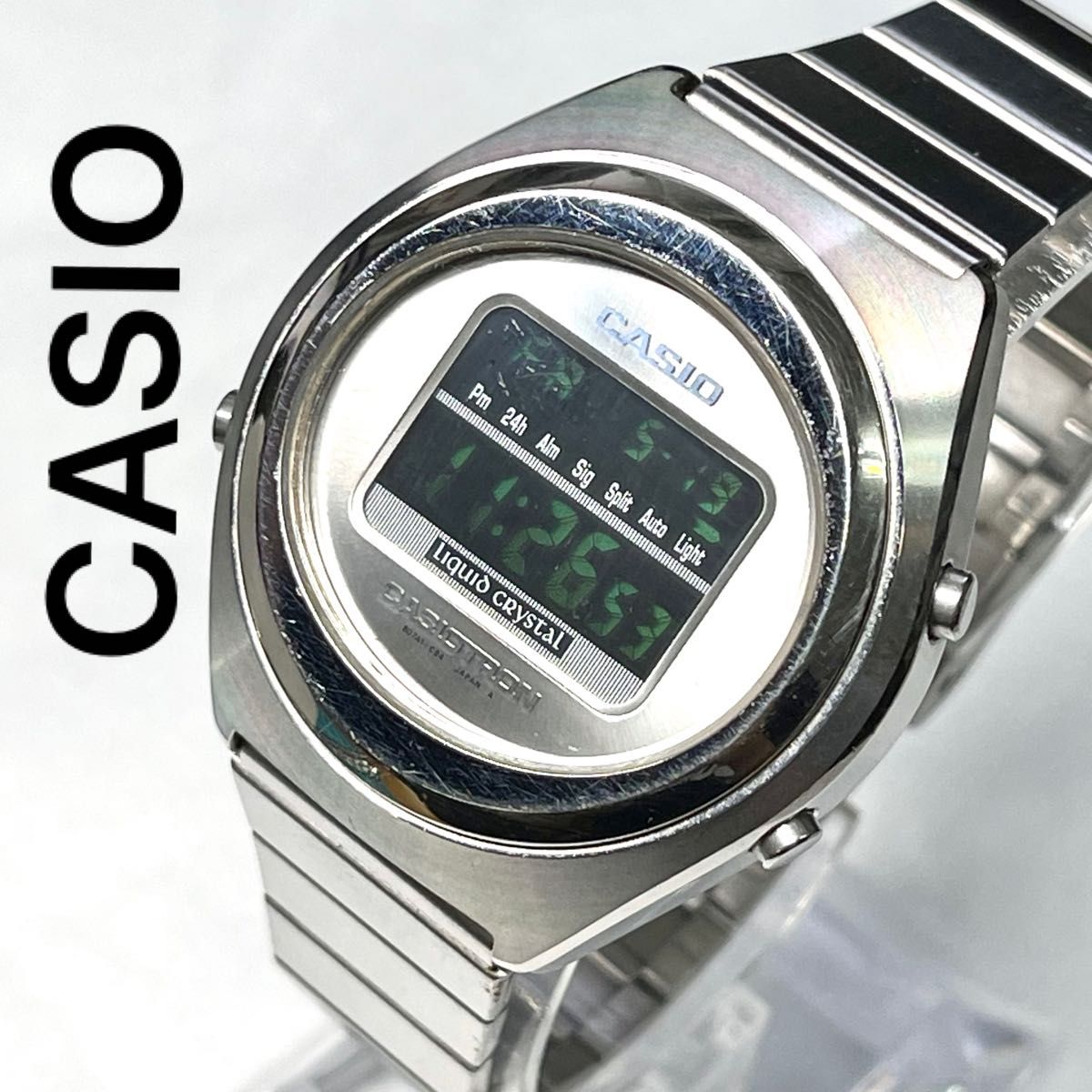 稼働 良品 カシオトロン 1670 trn-120 CASIOTRON レア 腕時計 メンズ