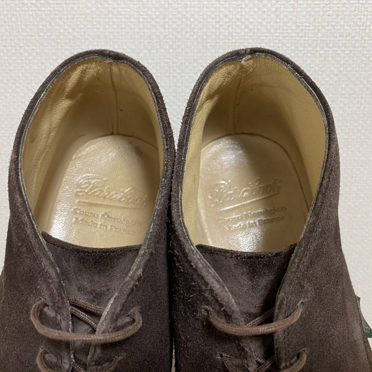 ボーイズマーケット別注 パラブーツ スエードチャッカブーツ ゲルニー