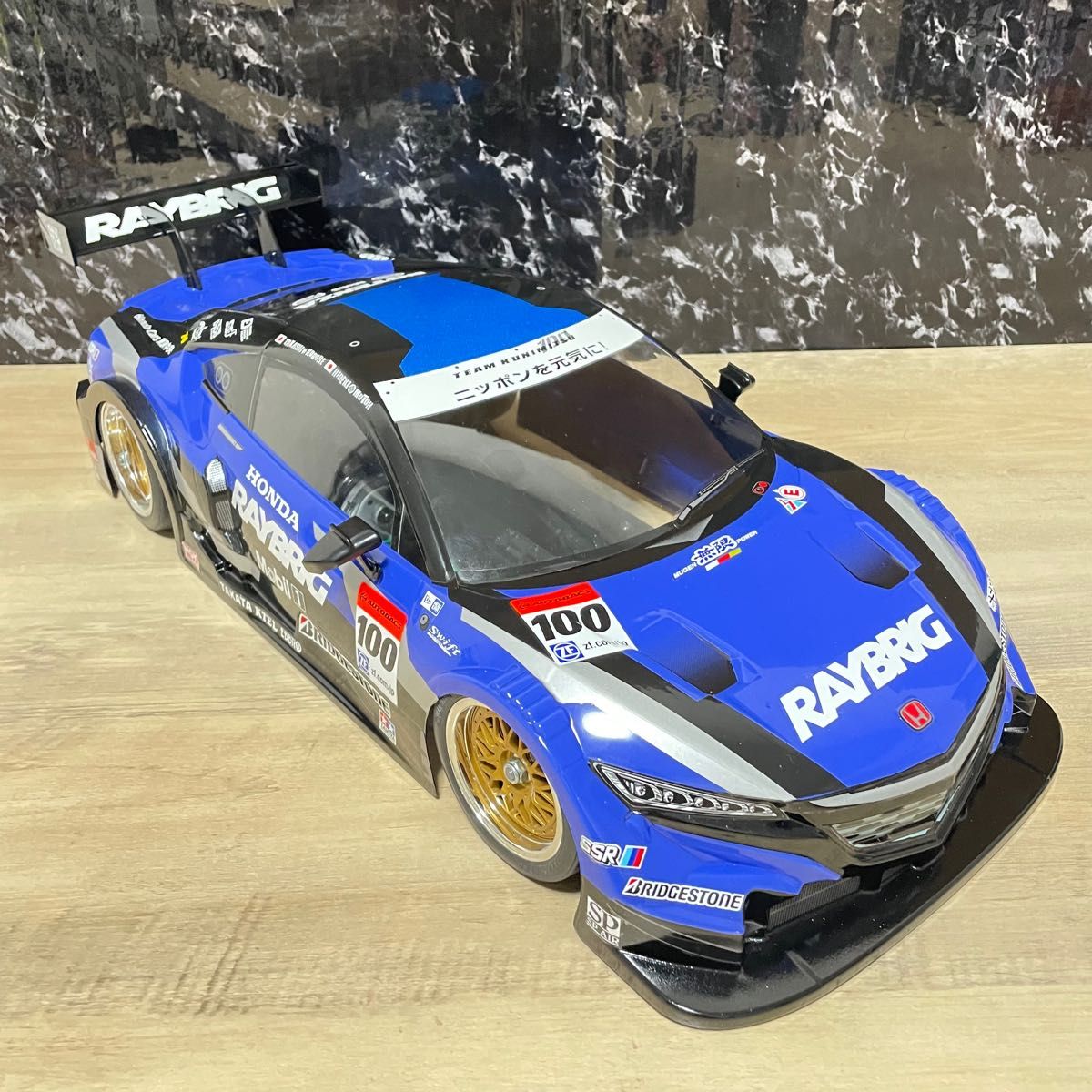 タミヤ ホンダ nsx 1/10 ラジコンボディーrc ツーリング 完成品 NSX