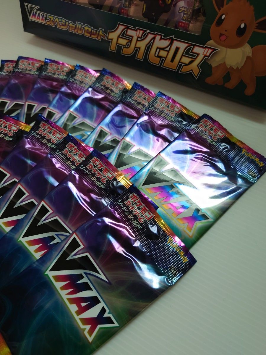 ポケモンカード ポケカ イーブイヒーローズ vmaxスペシャルセット 未
