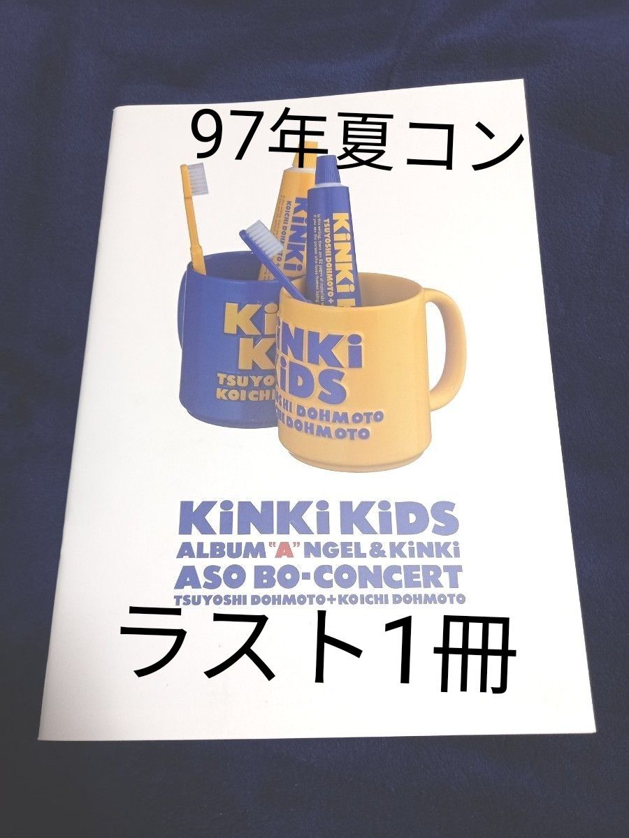 KinKi Kids パンフレット 97年夏 デビューコンサート 堂本剛 堂本光一