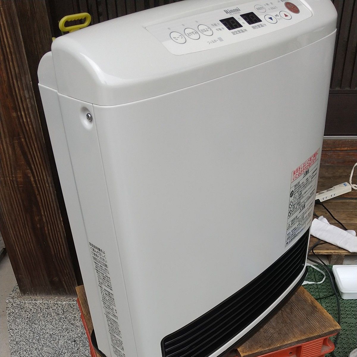 リンナイ 都市ガス用 ファンヒーター RC-F4002E-1 12A・13A｜Yahoo