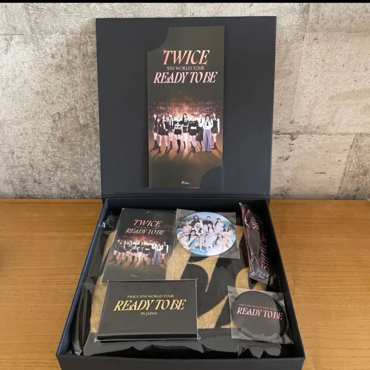 TWICE READY TO BE アップグレード限定グッズ 新品 未使用 中身未開封