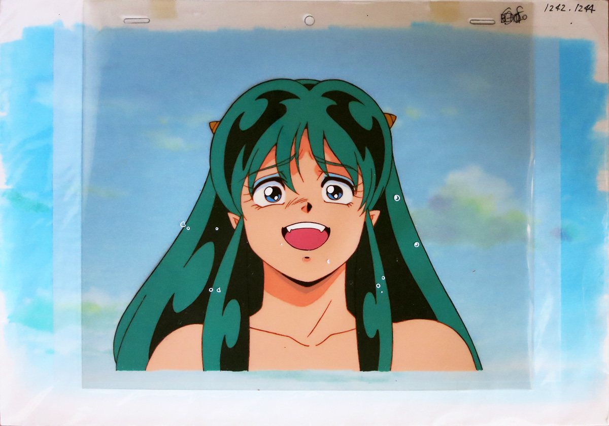 Yahoo!オークション - アニメ『うる星やつら』ラムのセル画1枚（背景/