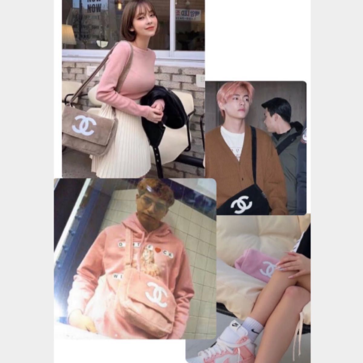 シャネル ノベルティ ショルダーバッグ VIP限定 ピンク｜Yahoo!フリマ