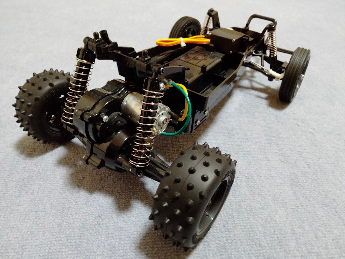 タミヤ グラスホッパーII ブラックエディション 組立済 メカレス