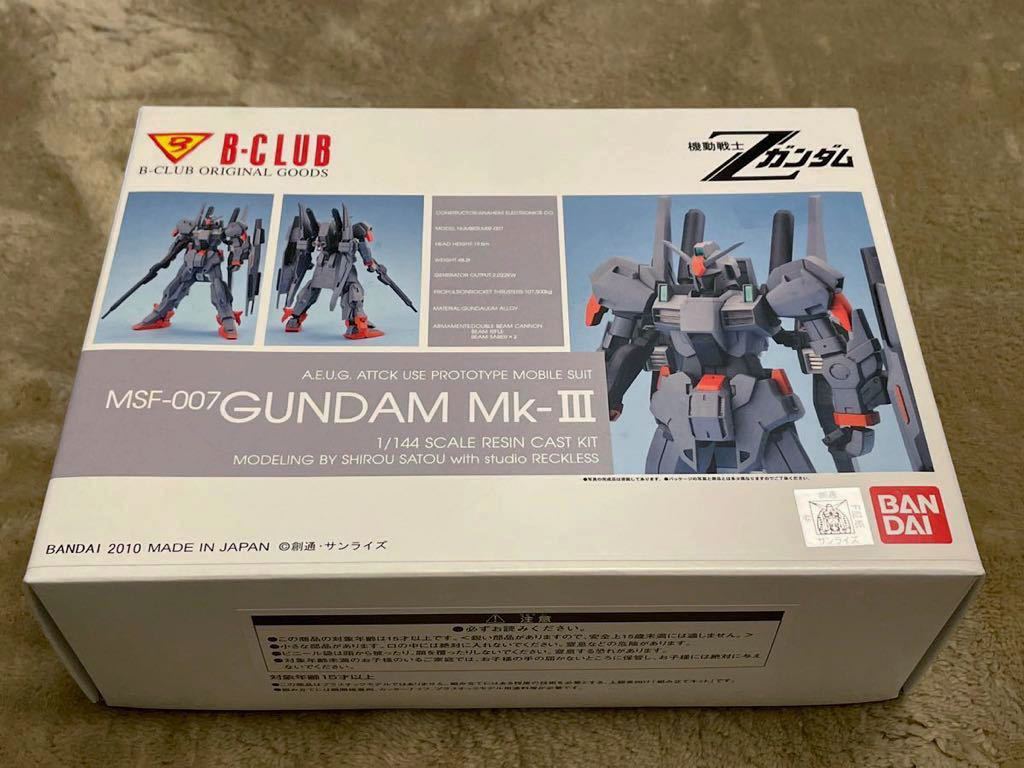 ☆ B-CLUB 機動戦士Zガンダム1/144 MSF-007 ガンダム ガレキ 機動戦士Z